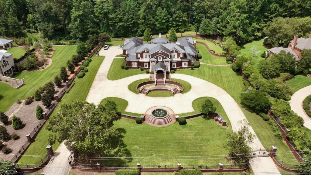 The Hart House and its private grounds