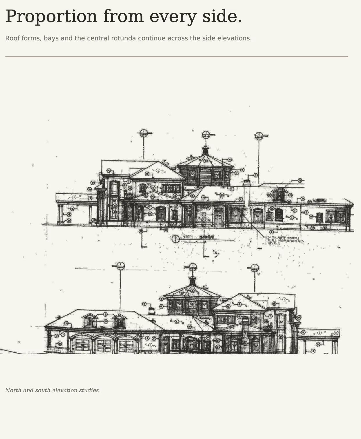 Architectural section architectural drawing